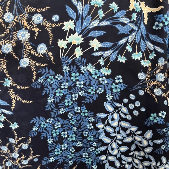 Alice Blue for Stitch Fix | Blue Floral Tank Blouse XS - Picture 3 of 5